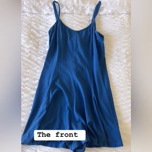 Blue Dressy Romper